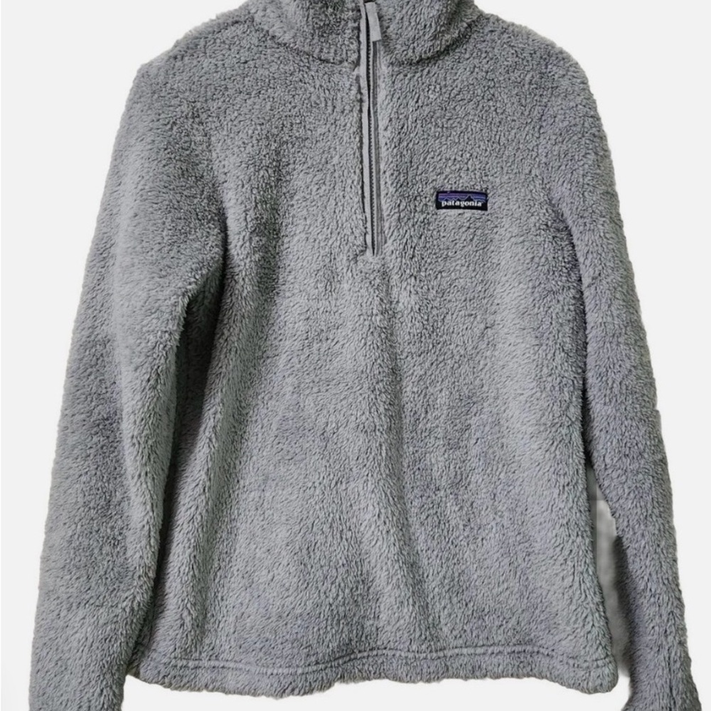 Patagonia Women's Gray Fleece Turtleneck Sweater